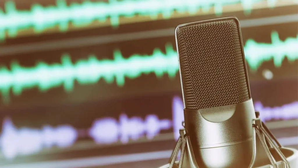Microphone denoting cyber security podcasts