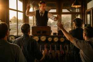 Conductor coordinating ensemble as a metaphor for incident response cyber security planning