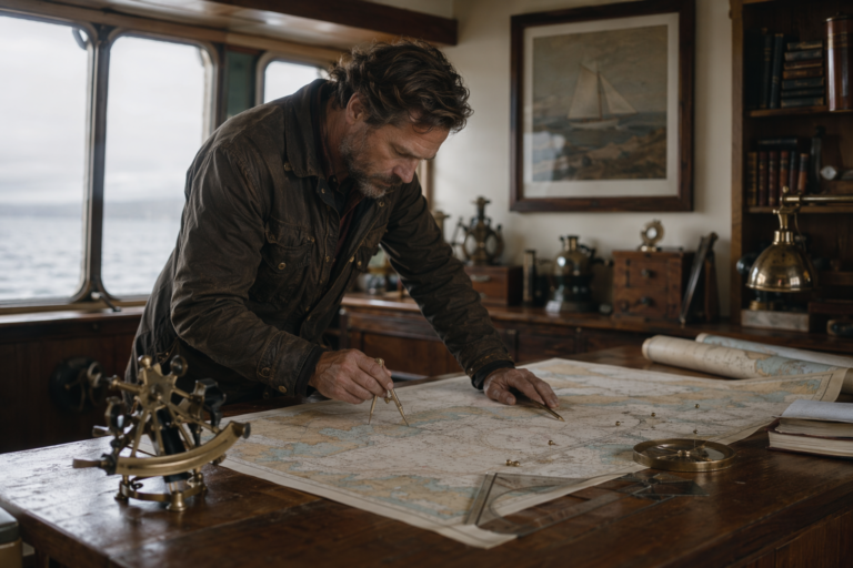 Navigator plotting routes as a metaphor for vciso services