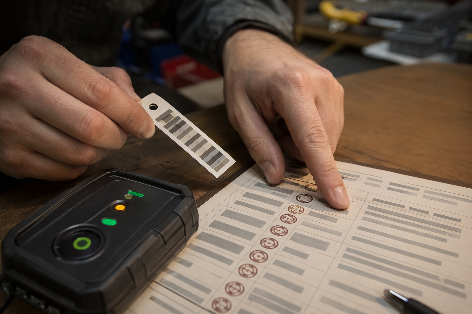 Developer security engineer hands reviewing CI/CD tokens for incident response planning