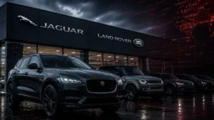Feature image for jaguar land rover cyber attack post-mortem
