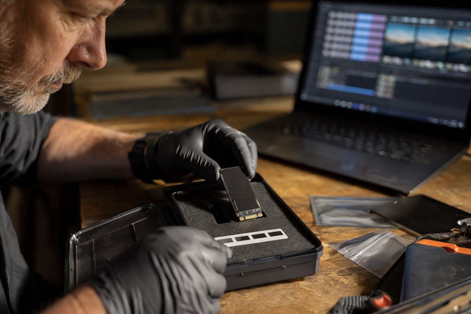 Forensic workstation hands-on evidence handling for risk assessment