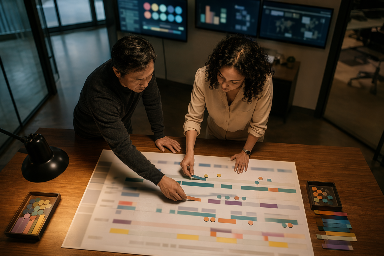 Operations team mapping compliance timelines for email security and standards