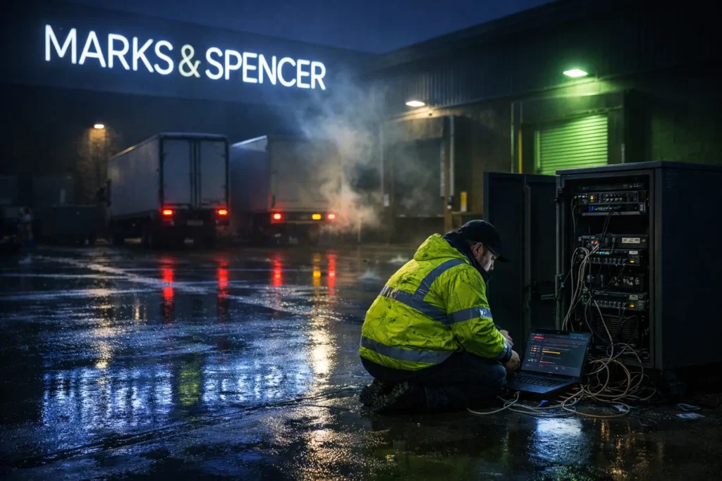 Marks & Spencer hit by cyber attack, reported in market open update
