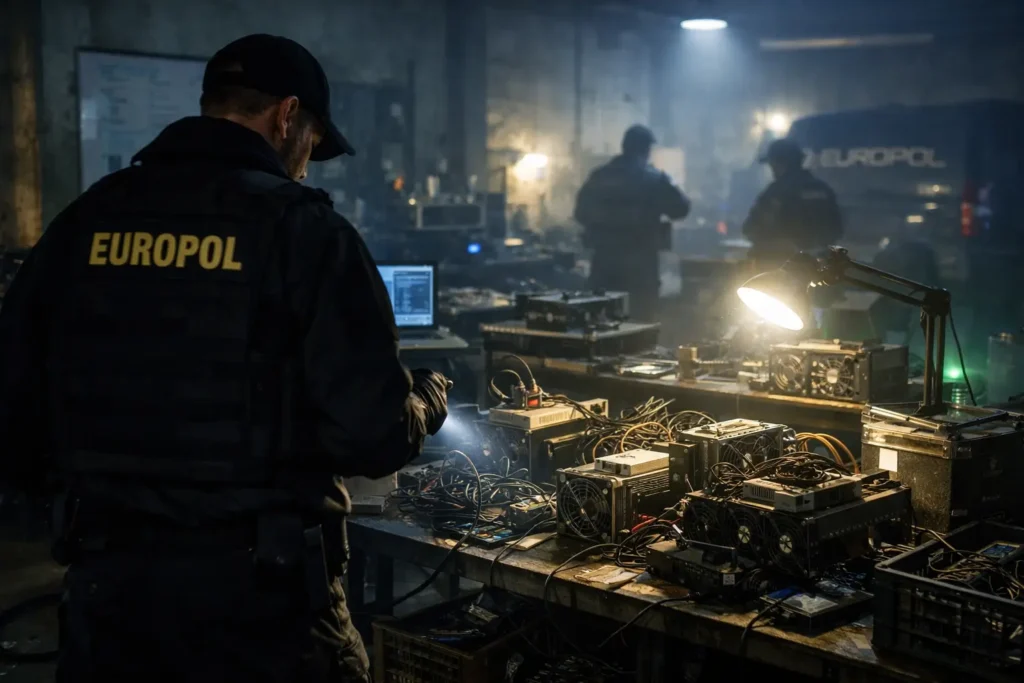 Europol disrupts AudiA6 crypto laundering service tied to ransomware