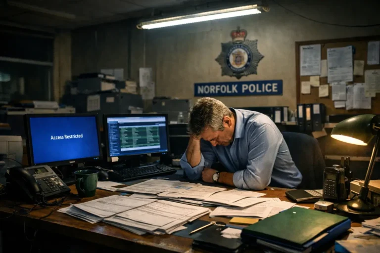 Norfolk Police payroll data breach blamed on human error