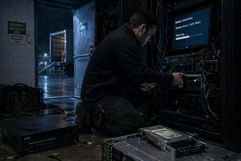 Akira affiliate uses VPN without MFA, Safe Mode to kill EDR, steals data