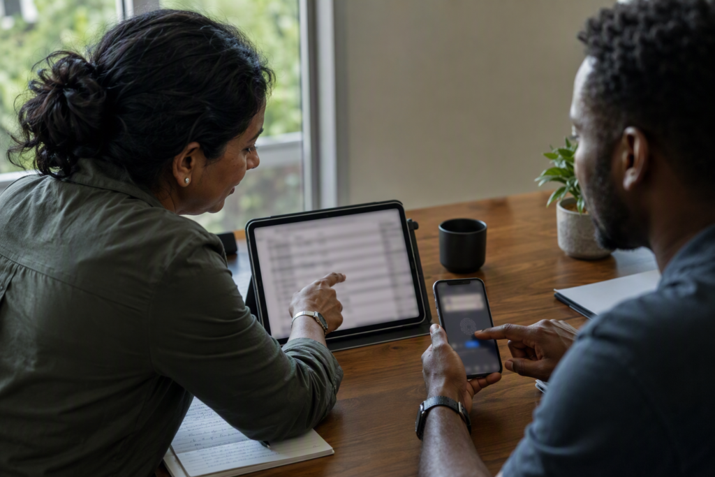 Identity admin reviewing MFA enrollments illustrating what is a breach of gdpr