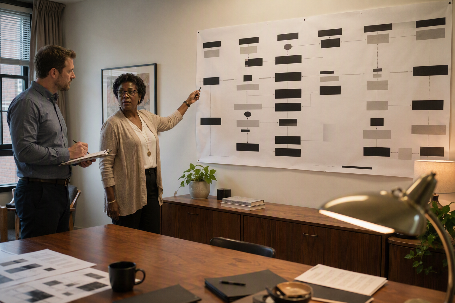 Identity lifecycle manager leading access review illustrating identity and access governance