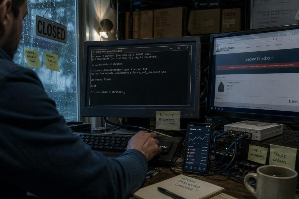 ClickFix campaign hides payload refs on Polygon, abuses hacked WordPress to execute Windows commands
