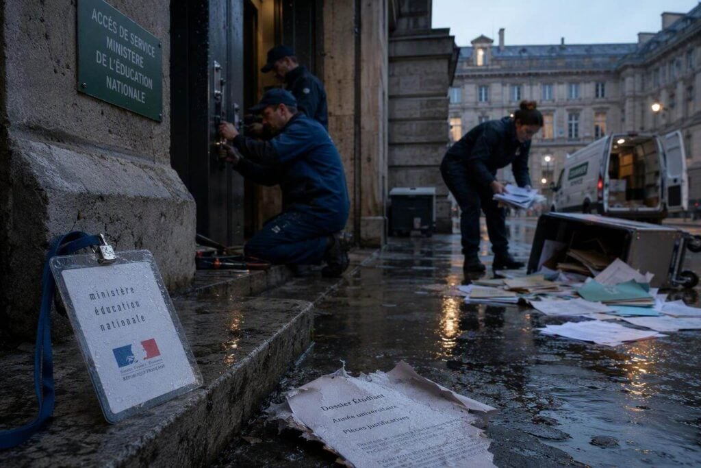Unverified claim of large breach at French education ministry