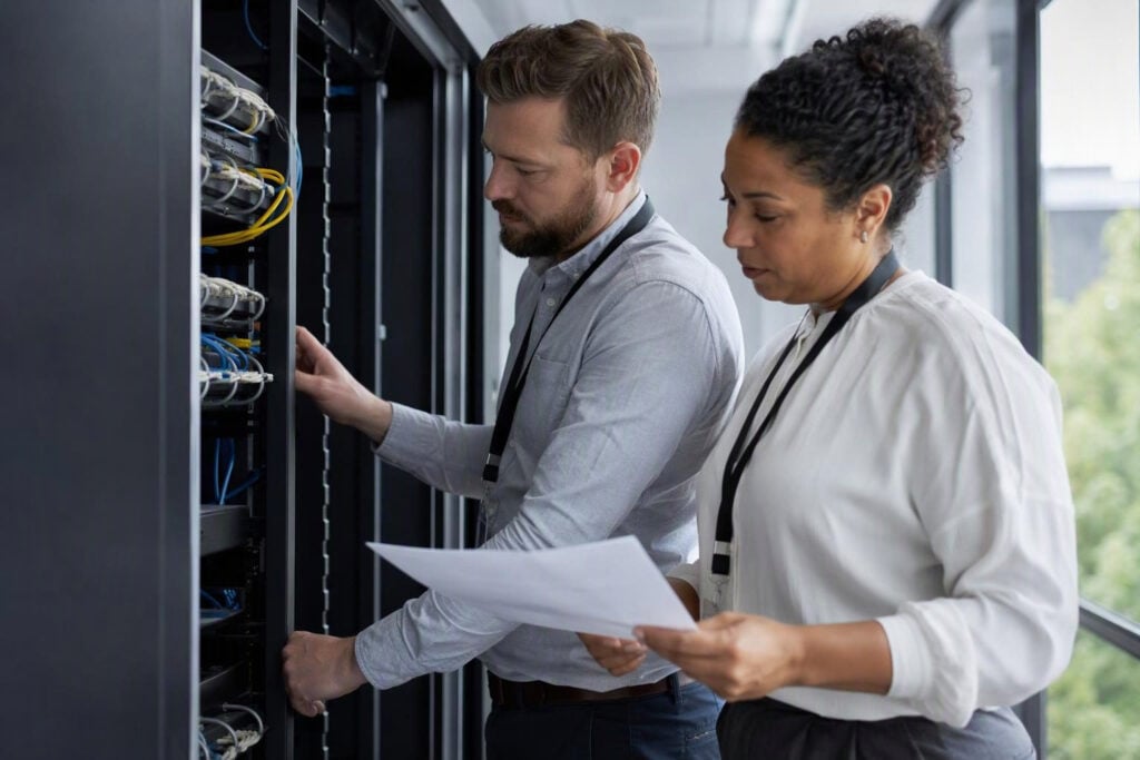 UK staff check office systems as part of cyber protection